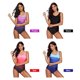thumbnail image 5 of Traje de baño de una pieza para mujer con copas acolchadas desmontables X Traje de baño trasero Abanopi Traje de baño, 5 of 7