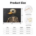 thumbnail image 2 of Picia Duck Bones Pattern Decorative Picture – Unique Wall Art, Modern Canvas Print for Trendy Interiors (Horizontal), 2 of 6