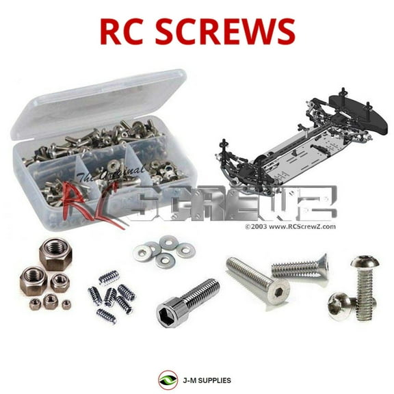 RCScrewZ Stainless Steel Screw Kit awe001 for Awesomatix A700 RC Car | SET