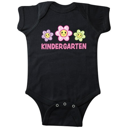 

Inktastic Kindergarten with Polka Dot Flowers Gift Baby Boy or Baby Girl Bodysuit
