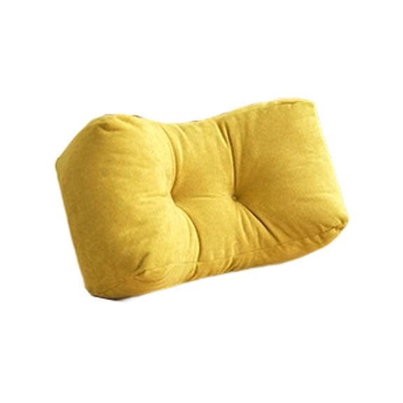 Zeiwohndc Orthopedic Lumbar Support Cushion for Computer Chair Sofa Bed Backrest Pillow
