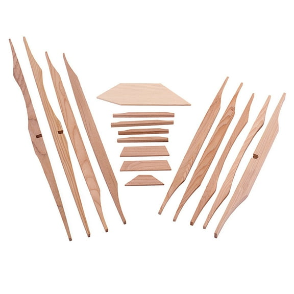 Spruce Brace Wood Kit for Acoustic Guitar Luthier DIY Accessories Parts Brown 41 Inch