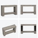 thumbnail image 4 of |8035|chic entrada solution: 1 pb frame 120cm gris consola mesa para estilizado para foyers|, 4 of 6