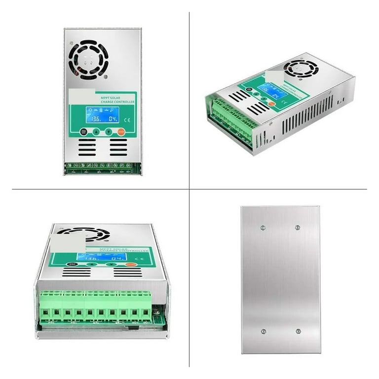 Solar Charge Controller 60A - 12V/24V/36V/48V Auto, Max 190V PV Input For Solar Panel Systems