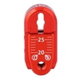 thumbnail image 2 of Brazo de dirección servo de dientes de aleación de aluminio 24T para modelo de coche RC 1/8 1/10 (rojo N10308R), 2 of 10