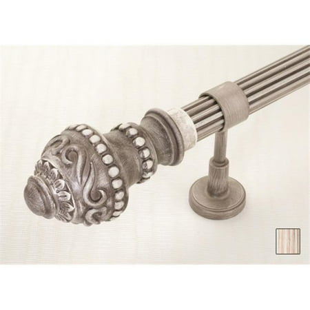 - WinarT USA 8.1087.30.11.280 Palas 1087 Curtain Rod Set - 1.25 in. - Flash Copper - 110 in.