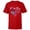 Red, variant on Disney Junior’s Ariel & Fish Friends I Love to Explore Heart - Short Sleeve T-Shirt for Kids - Customized-White
