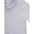 thumbnail image 4 of Smith's American Girls' S/S Button-Up Shirt Color: white Size: 16, 4 of 4