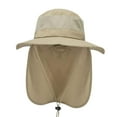 thumbnail image 3 of Sombrero de sol de malla lateral Yuyangstore con visera de protección solar unisex, 3 of 6