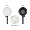 thumbnail image 2 of Mistaha 3200K-5500K Bi-color Photography LED Softbox Lighting Kit 2pcs 80W Dimmable LED Light Continuous Studio, 2 of 8