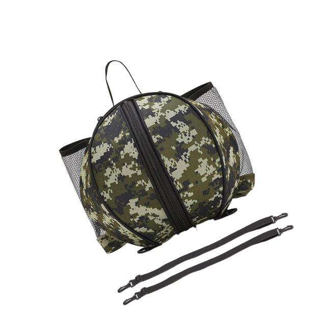 Youkk Sac à Dos de Basketball Imperméable avec Poches en Filet pour Football Volleyball Vert
