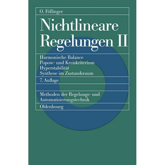 Nichtlineare Regelungen 2, (Paperback)