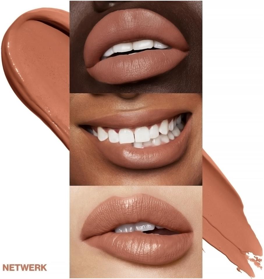 Smashbox Be Legendary Prime  and  Plush Lipstick - Netwerk (Light Peach Nude) - .11 oz / 3.40 g