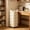 White D, variant on Upgraded Drawer Rolling Storage Cart, Mobile Household Organizer for Kids Toys and Daily Snacks, Wheel Equipped Plastic Frame for Easy Movement, Small Size S