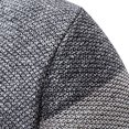 thumbnail image 4 of Maoxin Men's And Winter And Thick Sweater Knitted Sweater Stand Up Collar Cardigan Color Blocking Outerwear Sweater , Blue , L, 4 of 7