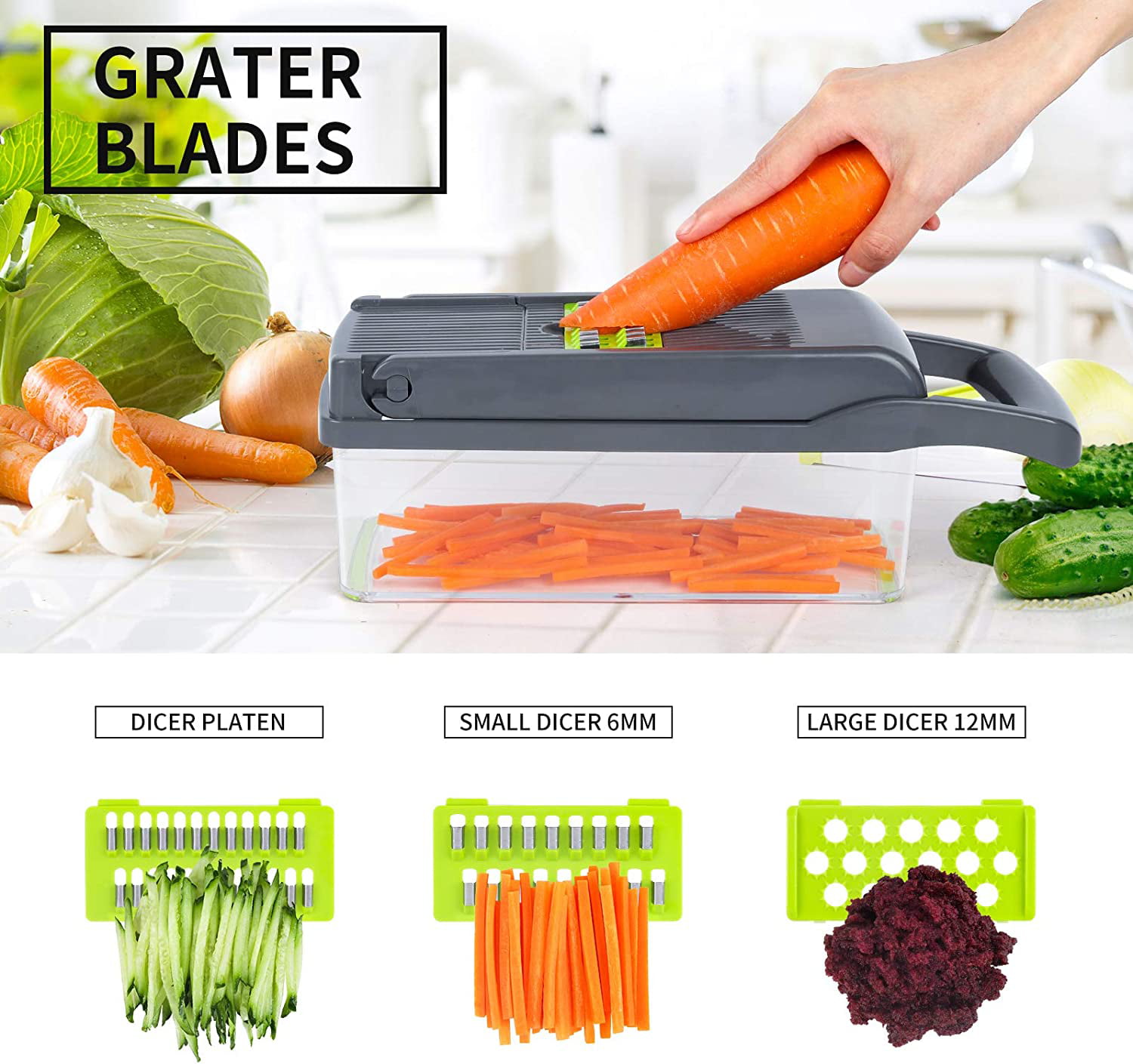 10 In 1 Mandoline Slicer Vegetable Cutter – ProTrendyPK