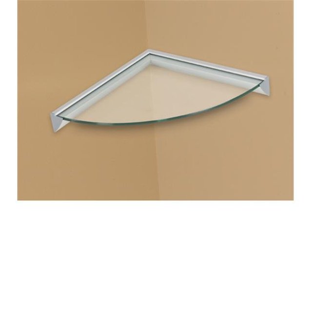 Amore Designs CPTSCORGLASSCL Glass Corner Kit Clear, 12 in.