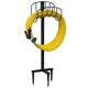 thumbnail image 1 of Soporte para manguera de jardín, carrete de almacenamiento, soporte de manguera de agua de metal independiente, estante resistente, desmontable, anti-(42,5 "x 15,2" x 5,7 "), 1 of 5
