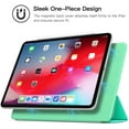 thumbnail image 3 of Case For Ipad Pro 11 "2018, Protective Cover With Auto Sleep / Wake Up Function, Magnetic Attachment And Charge For Apple Pencil 2 - Mint Green, 3 of 7