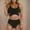 Black B, variant on ZunFeo High Waist Bikini Set for Women Sexy Spaghetti Strap Swim Tops Tummy Control Bottoms Bathing Suits 2 Piece Sets