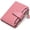 B9-Light pink, variant on FALAN MULE Small Wallet for Women Genuine Leather Bifold Purse RFID Blocking Card Holder