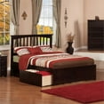 thumbnail image 2 of Leo & Lacey Urban Full Storage Platform Bed in Espresso, 2 of 4