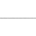 thumbnail image 3 of 14k White Gold WG 1.15mm Machine-made Rope Chain, 3 of 4