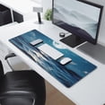 thumbnail image 2 of Large Gaming Mouse Pad with Moonlight Design - 31.5 x 11.8 Inch, Extended Desk Mat, Superior Micro-Weave Cloth, Stitched Edges, Non-Slip Base, Water Resistant, Perfect for Office & Home, 2 of 7