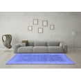 thumbnail image 3 of Ahgly Company Indoor Rectangle Oriental Blue Traditional Area Rugs, 2' x 4', 3 of 4