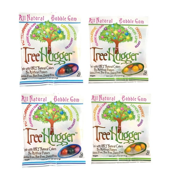 Tree Hugger Bubble Gum MFF30 - Variety Pack - 2 Oz (4 bags)