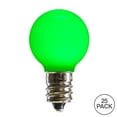 thumbnail image 2 of Vickerman G30 Green Ceramic LED Replacement Bulb E12 .96W, 2 of 2