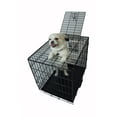 thumbnail image 3 of 20" Foldable Heavy Duty Door Dog Crate, 3 of 4