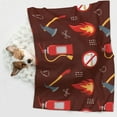 thumbnail image 5 of Junzan Waterproof Pet Blanket Dog Blankets,Design Name Pattern Printing Super Soft Warm,Urine Proof Washable Pet Blanket, 5 of 8
