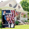 Trump 2025 Outdoor Garden Flag 12x18 Jr Trump Presidential Election
