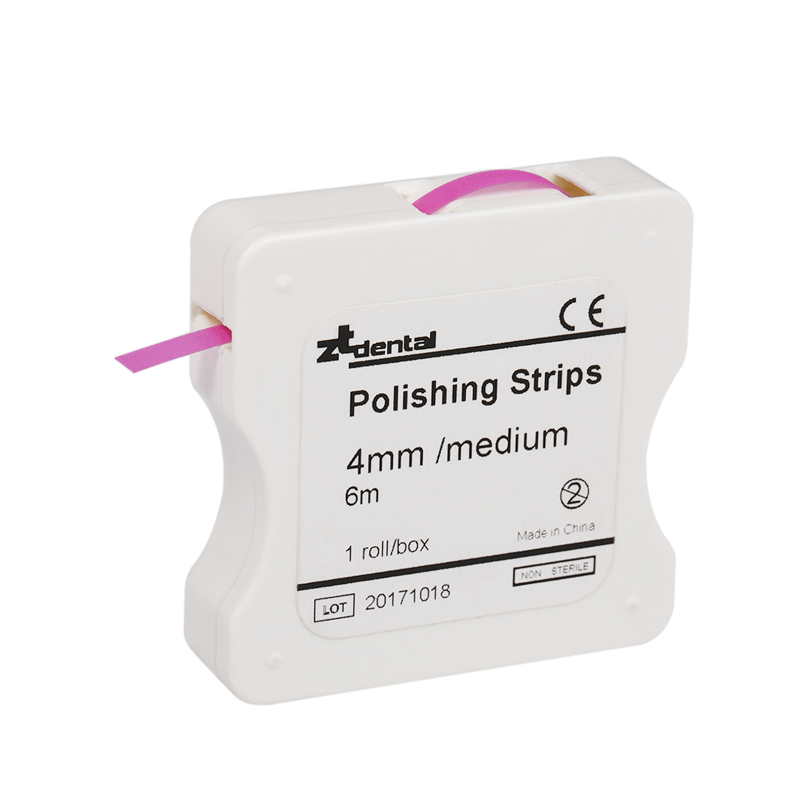 1Roll/Box Dental Polishing Strip 4mm Resin Tooth Interdental Sanding