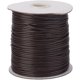 thumbnail image 1 of Cordón de cera marrón para abalorios, 175 yardas, 1,5 mm, hilo de macramé encerado de poliéster, redondo, suave, trenzado, para pulseras, cordones de cuero., 1 of 9