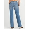 thumbnail image 3 of Jessica Simpson Rosa Mid Rise Relaxed Straight Jeans, Sizes 2-16, 3 of 6
