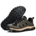 thumbnail image 3 of Zapatos de punta de acero zapatos de seguridad livianos sin deslizamiento de zapatillas resistentes resistentes a las zapatillas de deporte de seguridad para deportes al aire libre, 3 of 9