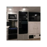 Lippert Components Lippert 695570 LED Cooker Hood - Black Stainless Steel