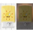 thumbnail image 2 of Caroline's Treasures BB7150CNL Weather Sun Sprinkle Face Ceramic Night Light, 6x4x3", multicolor, 2 of 2