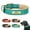Green, variant on Beirui Personalized Real Leather Dog Collars Soft Padded Engraved Nameplate Adjustable