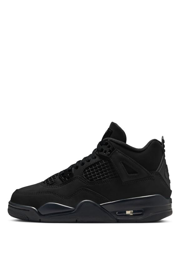 Air Jordan 4 Retro OG "Black Cat" Big Kids Shoes Black-Graphite ib4171-010