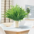 thumbnail image 4 of Clearance!UV Resistant Lifelike Artificial Boston Fern, 21-Leaf Small Persian Leaf Artificial Ferns for Outdoors, Boston Ferns Artificial Plants, Fake Boston Fern for Porch Window Home Decor, 4 of 9