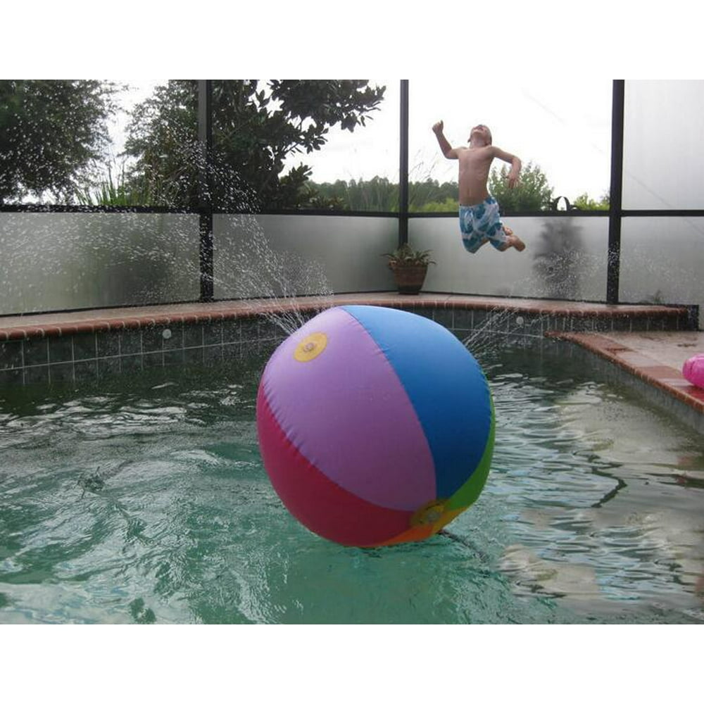 Giant Beach Ball SprinklerLarge Inflatable Sprinkler Beach Ball Water