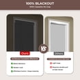 thumbnail image 4 of Allesin zen Blackout Roller Shades for Windows (Linen Gray 23x72),Cordless,Free-Stop,UV Protection,Block All Lights,Square Cassette Covered Matching Fabric, Shades for Bedroom, Office, Living Room, 4 of 9