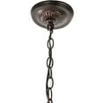 thumbnail image 6 of Meyda Tiffany - 121146 - Three Light Inverted Pendant - Delta - Mahogany Bronze, 6 of 7
