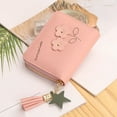 thumbnail image 4 of gcong Stylish Floral Tassel Zipper Wallet for Women Compact Multifunctional Card Holder and Purse Daily, 4 of 6