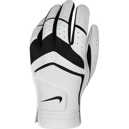 Nike Dura Feel Golf Glove, White (Best Nike Golf Glove)