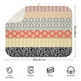 thumbnail image 2 of Large boho floral drying mat 18x24 Inch crafted from durable microfiber, designed for quick moisture absorption and long-term use, 2 of 5