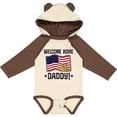 thumbnail image 3 of Inktastic Military Daddy Welcome Home Boys or Girls Long Sleeve Baby Bodysuit, 3 of 5
